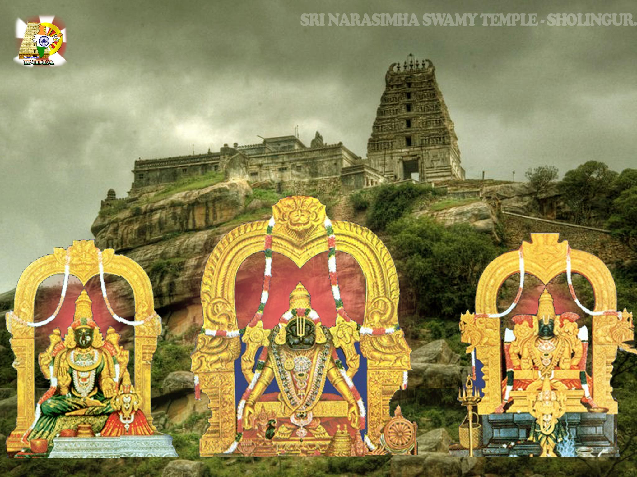 SRI NARASIMHA SWAMY TEMPLE - SHOLINGUR.... - Temples of India | Facebook