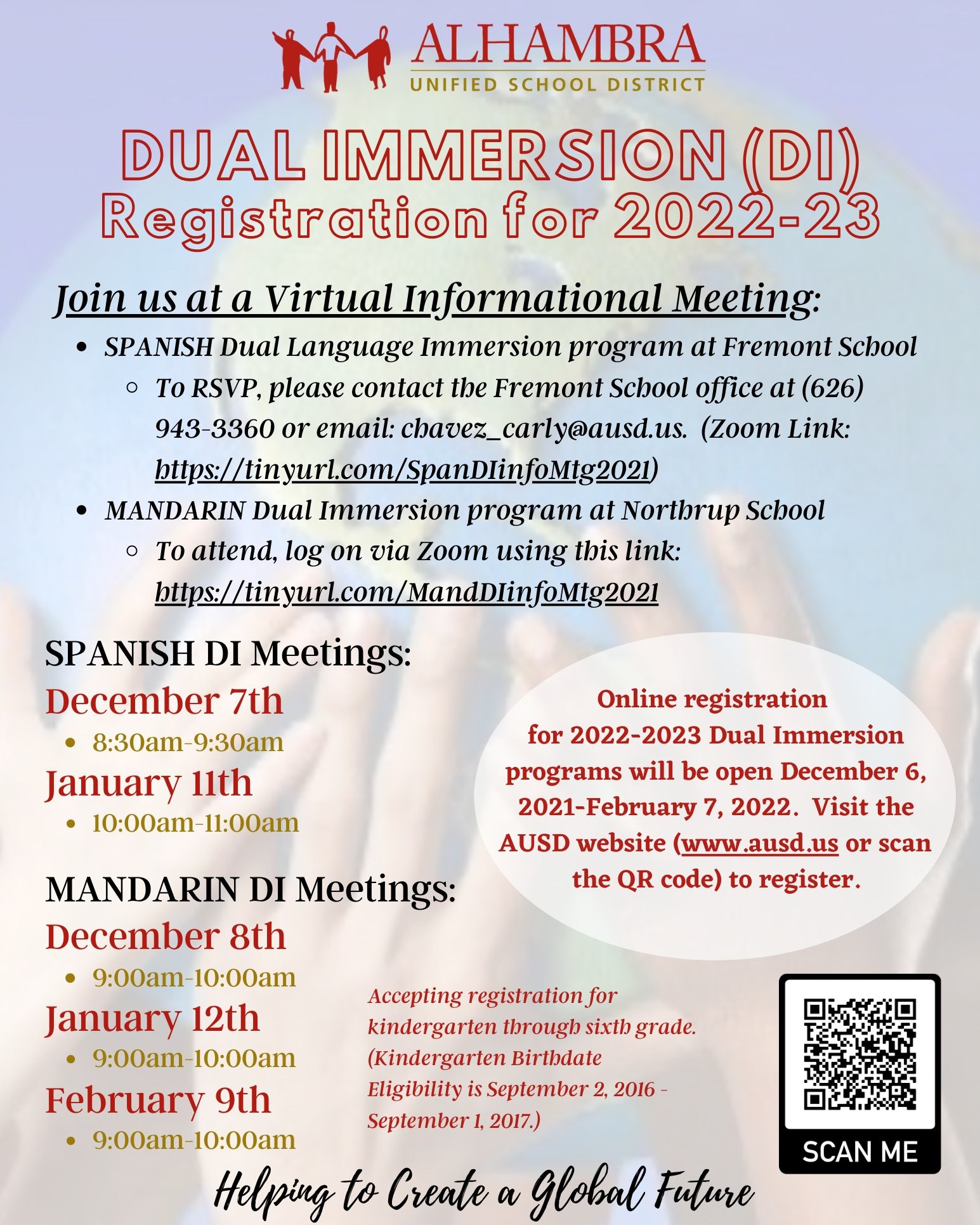 📢 Dual Immersion online... - Alhambra Unified School District | Facebook