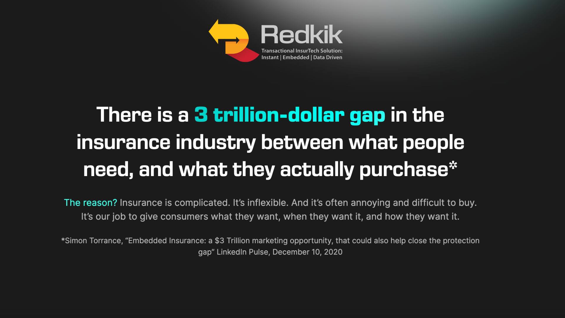 Redkik - Did you know there's a $3 trillion-dollar gap in...