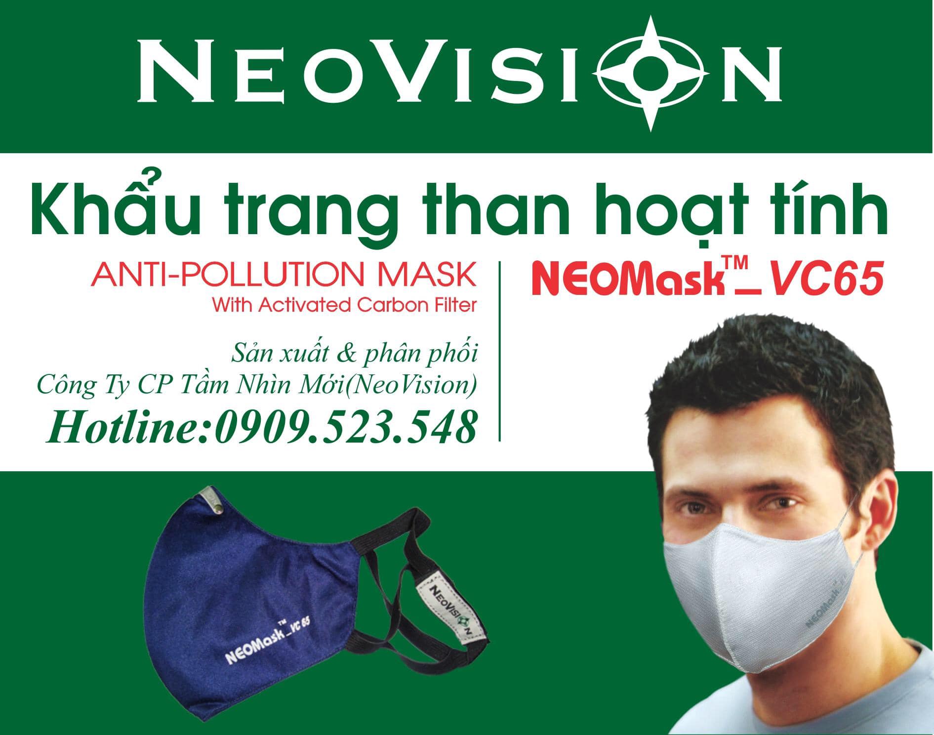 Khẩu trang than hoạt tính NeoVision - Đặc tính sản phẩm • Khẩu trang ...