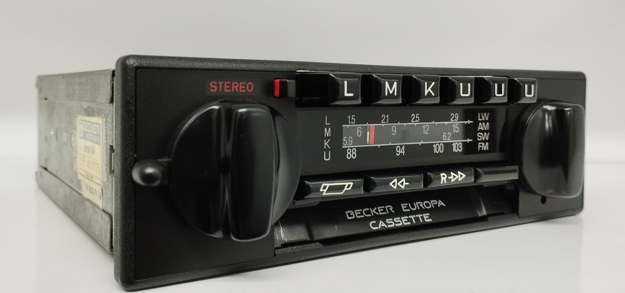 We offer Becker Europa Cassette Stereo, factory radio for Mercedes