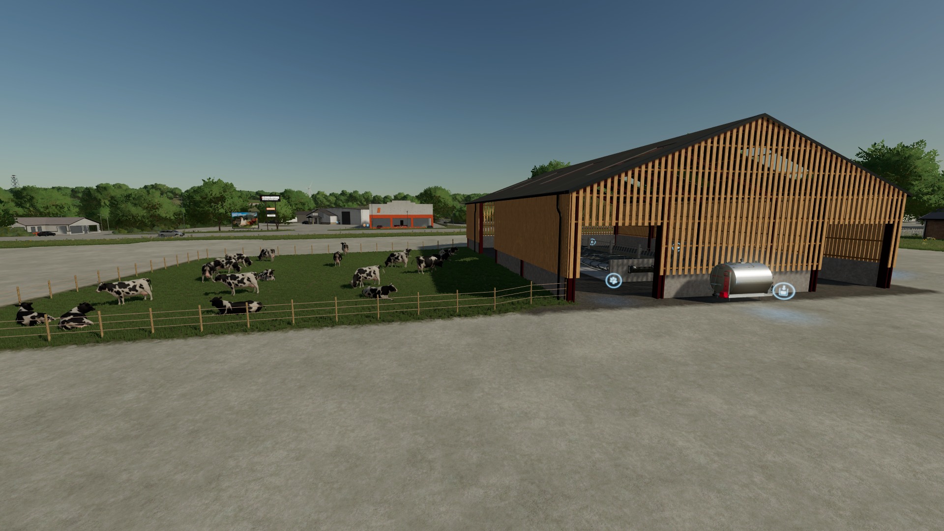 MSModding - i have made a cow barn with the same style as...