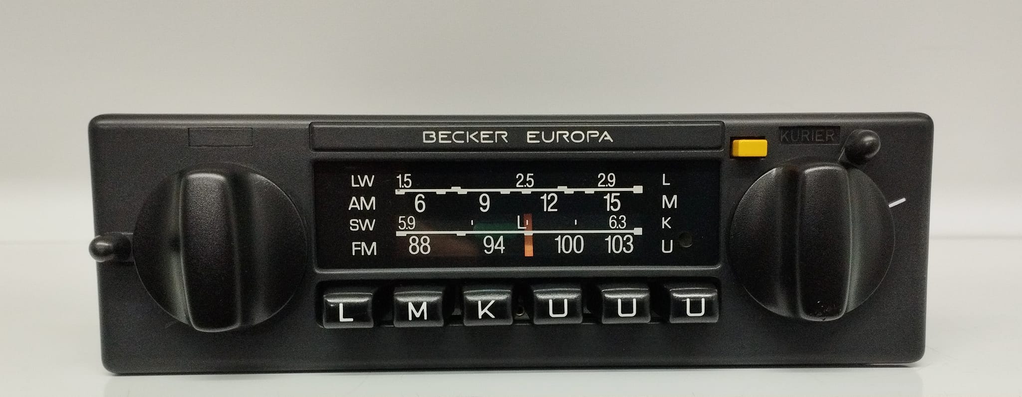 Offered Becker Europa Kurier, factory radio for Mercedes w123 and