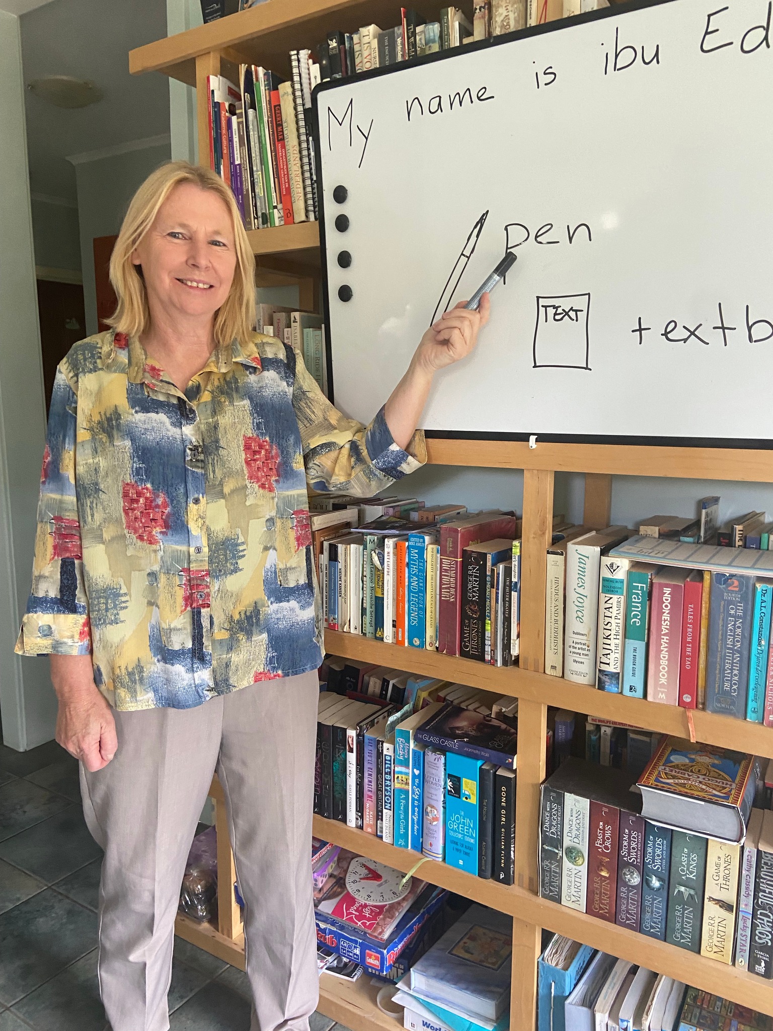Edith van der Chijs has... - Australian Volunteers Program