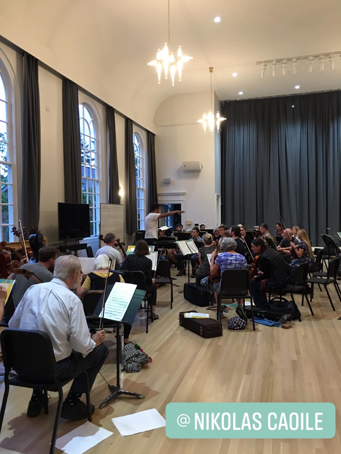 First rehearsal in the newly... - Lake Union Civic Orchestra | Facebook