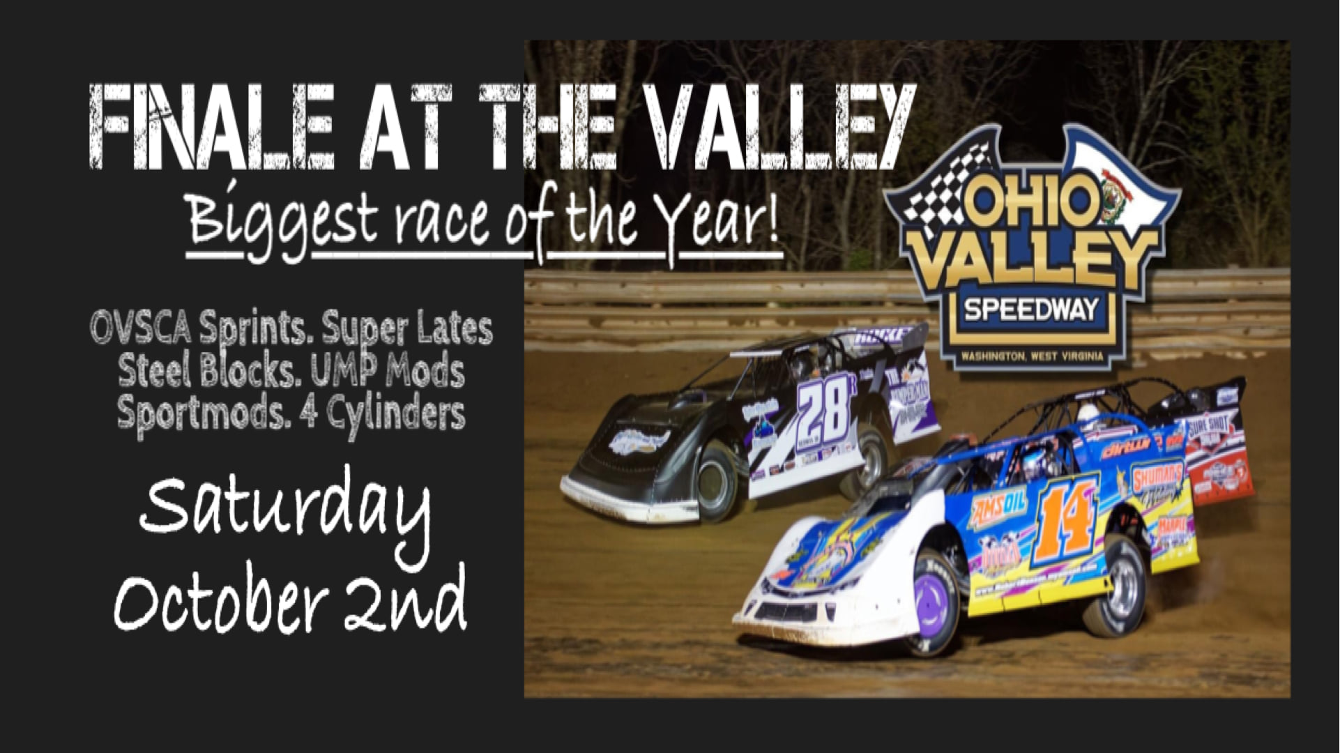 SCHEDULE ADJUSTMENT... - Ohio Valley Speedway