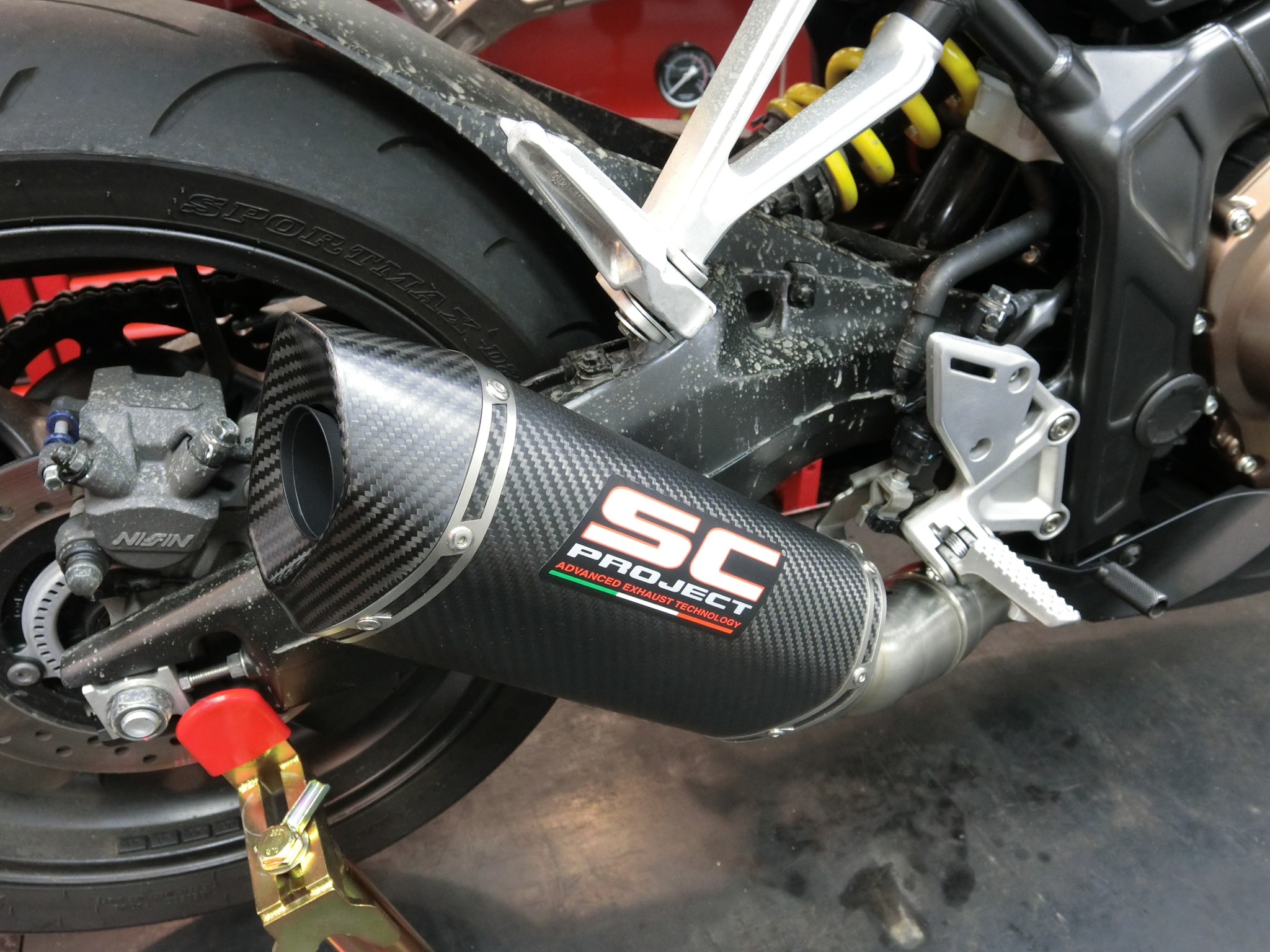 朝幸機車行 - HONDA CBR650R ⭕SC PROJECT SC1-M 碳纖維全段排氣管...