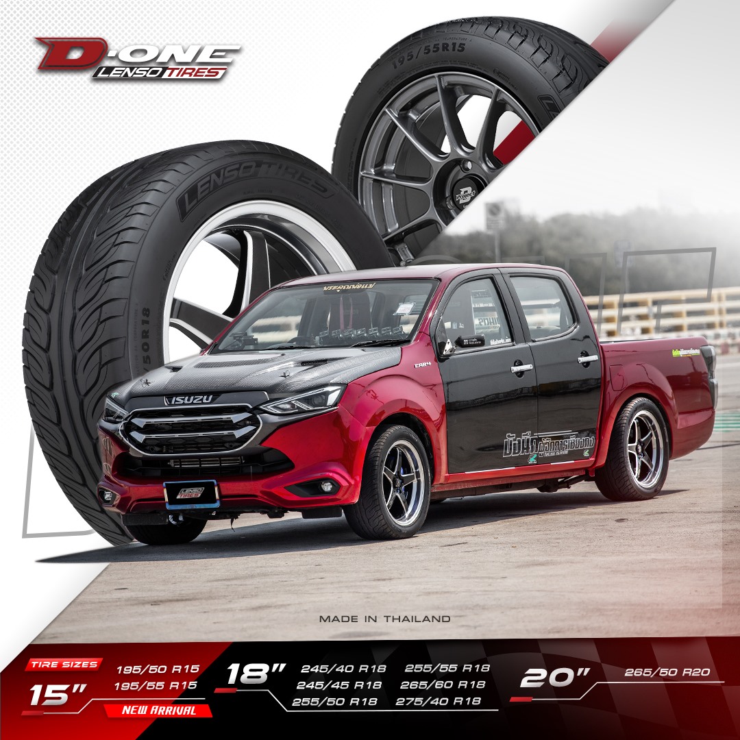 อย่าลืมเลือกสไตล์ที่ใช่สำหรับคุณ... - Lenso & Raiden Tires
