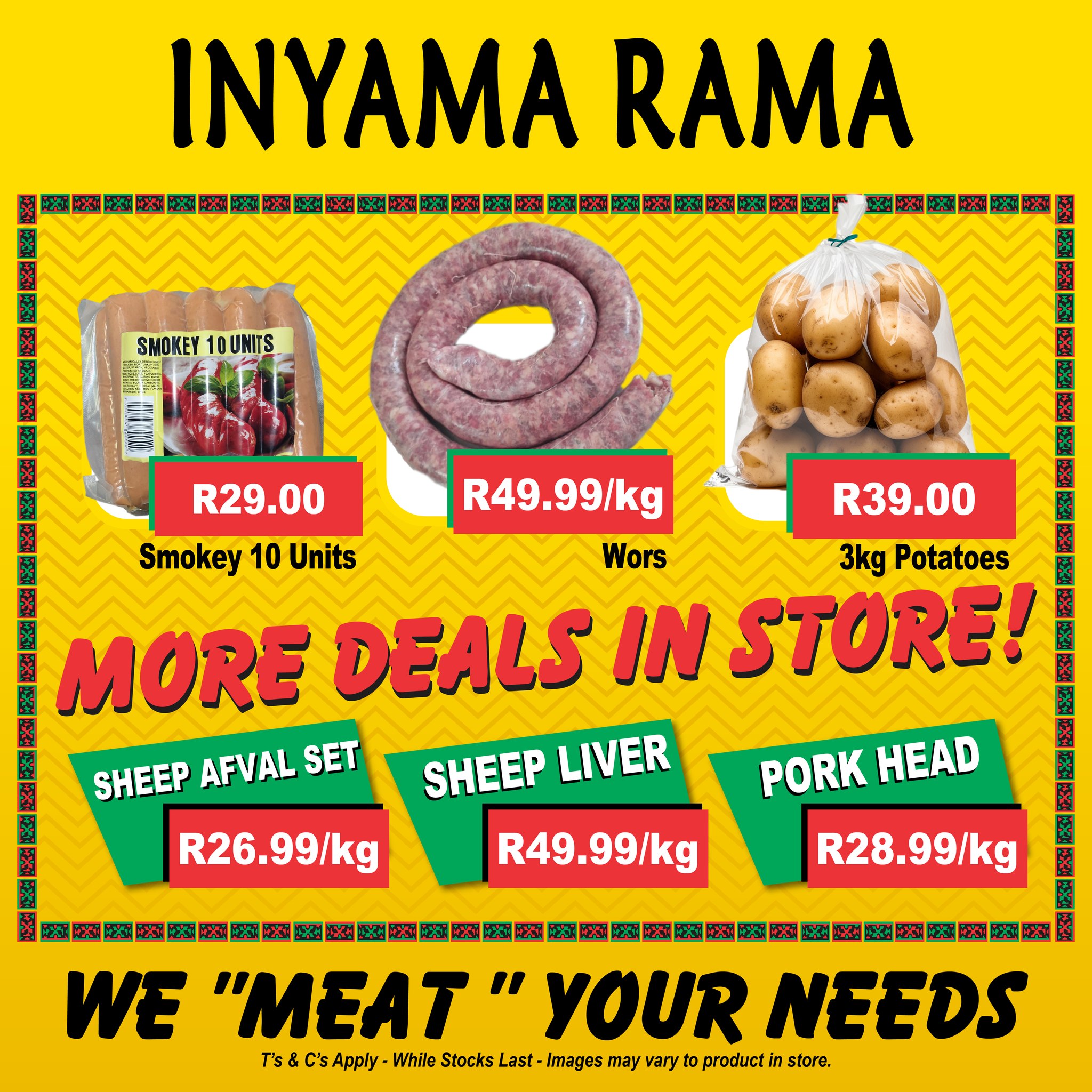 Inyama Rama Butchery! 🐔🐮🐷... - Inyama Rama Butchery
