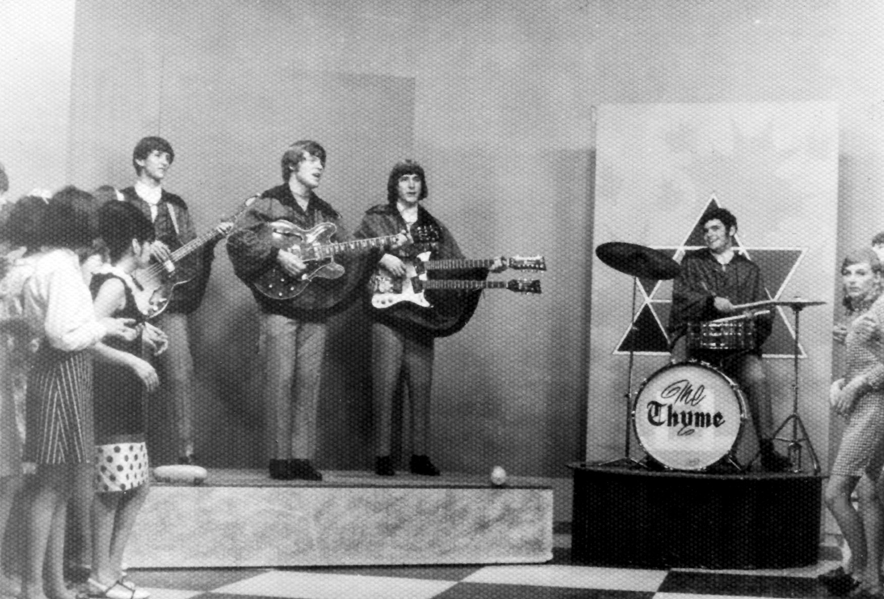 Thyme band performance on television show