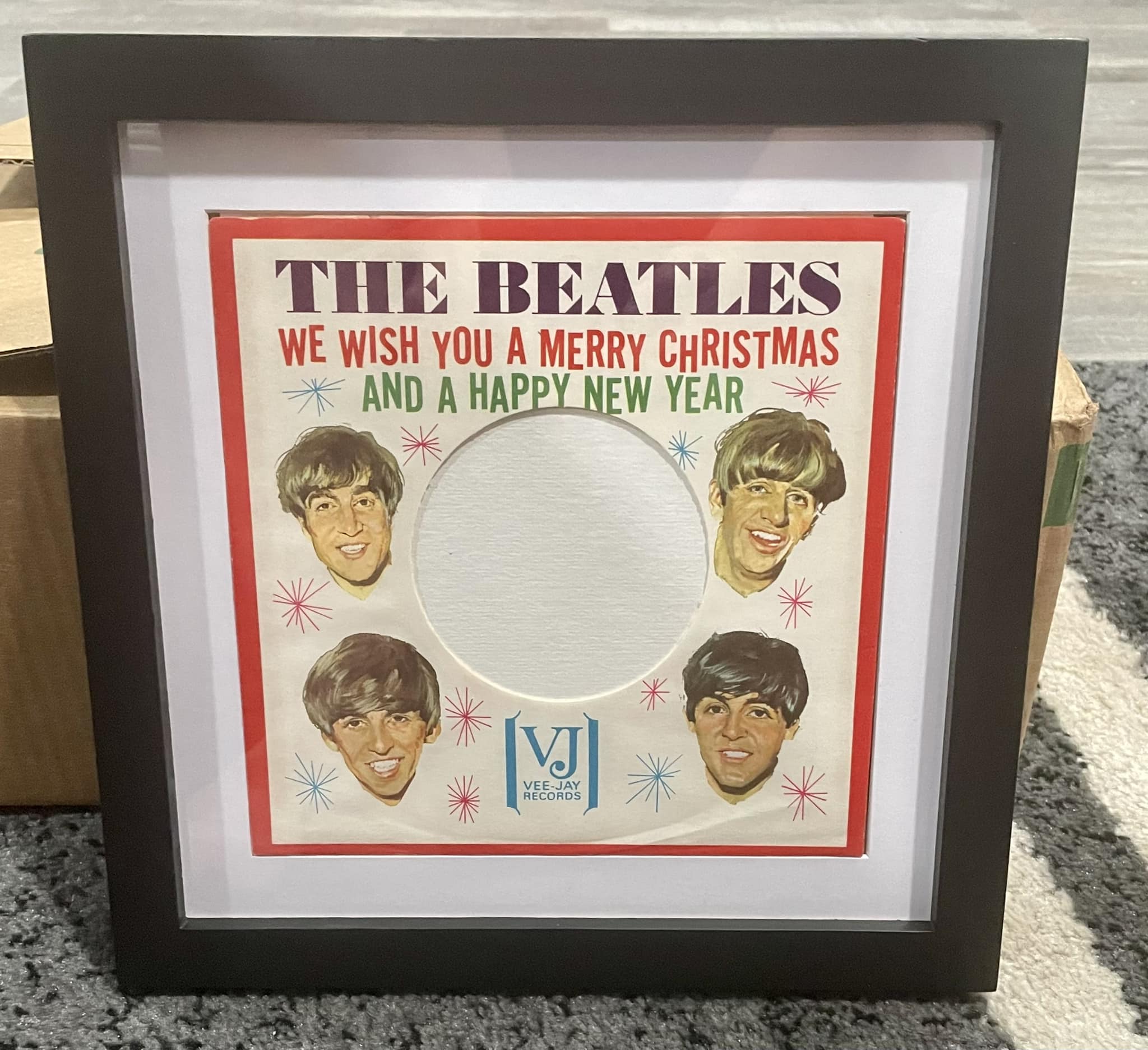 My copy of “The Beatles VS. The Four Seasons” A curious and rather
