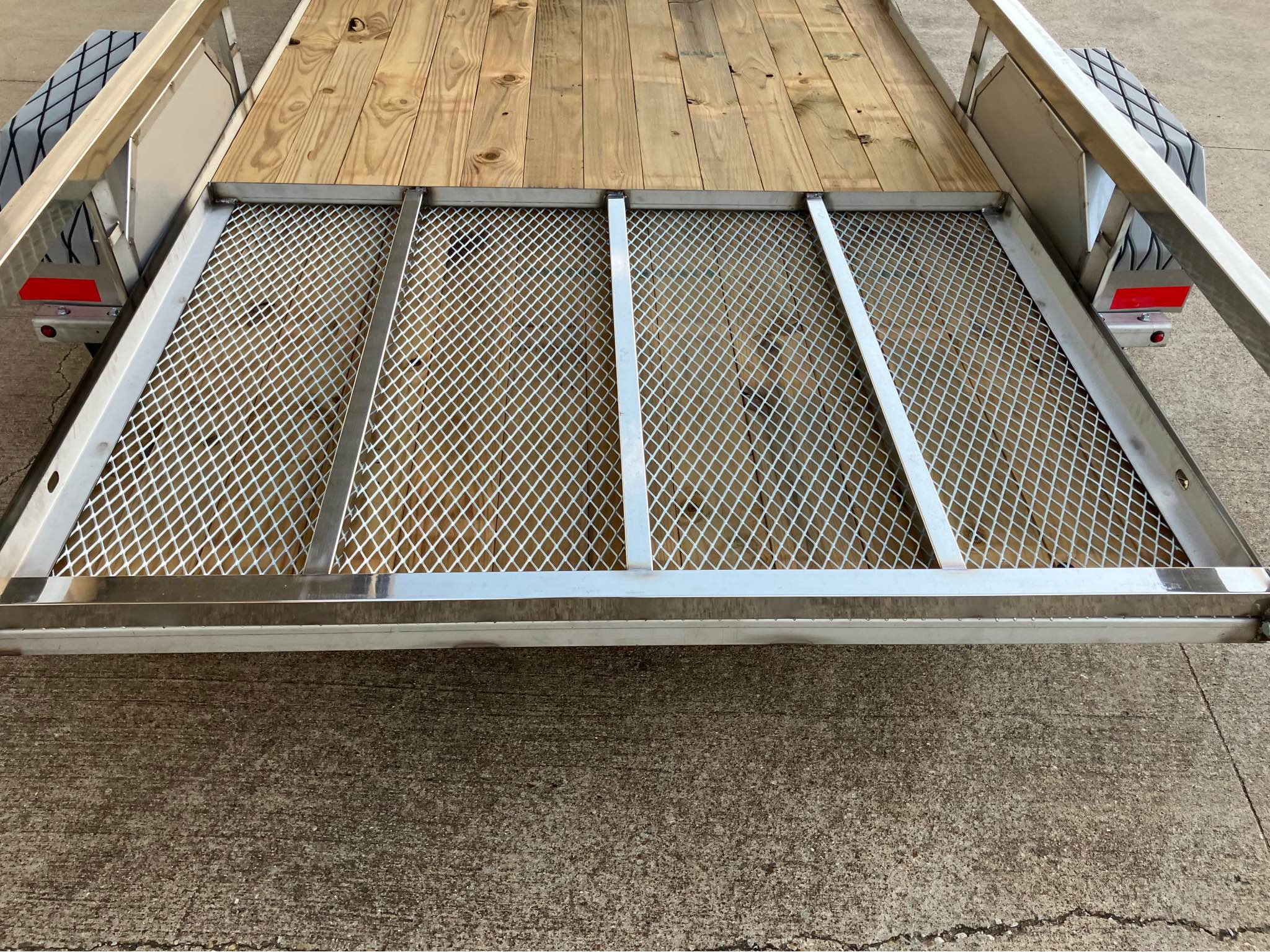 2024 Speedwagon Stainless utility trailer