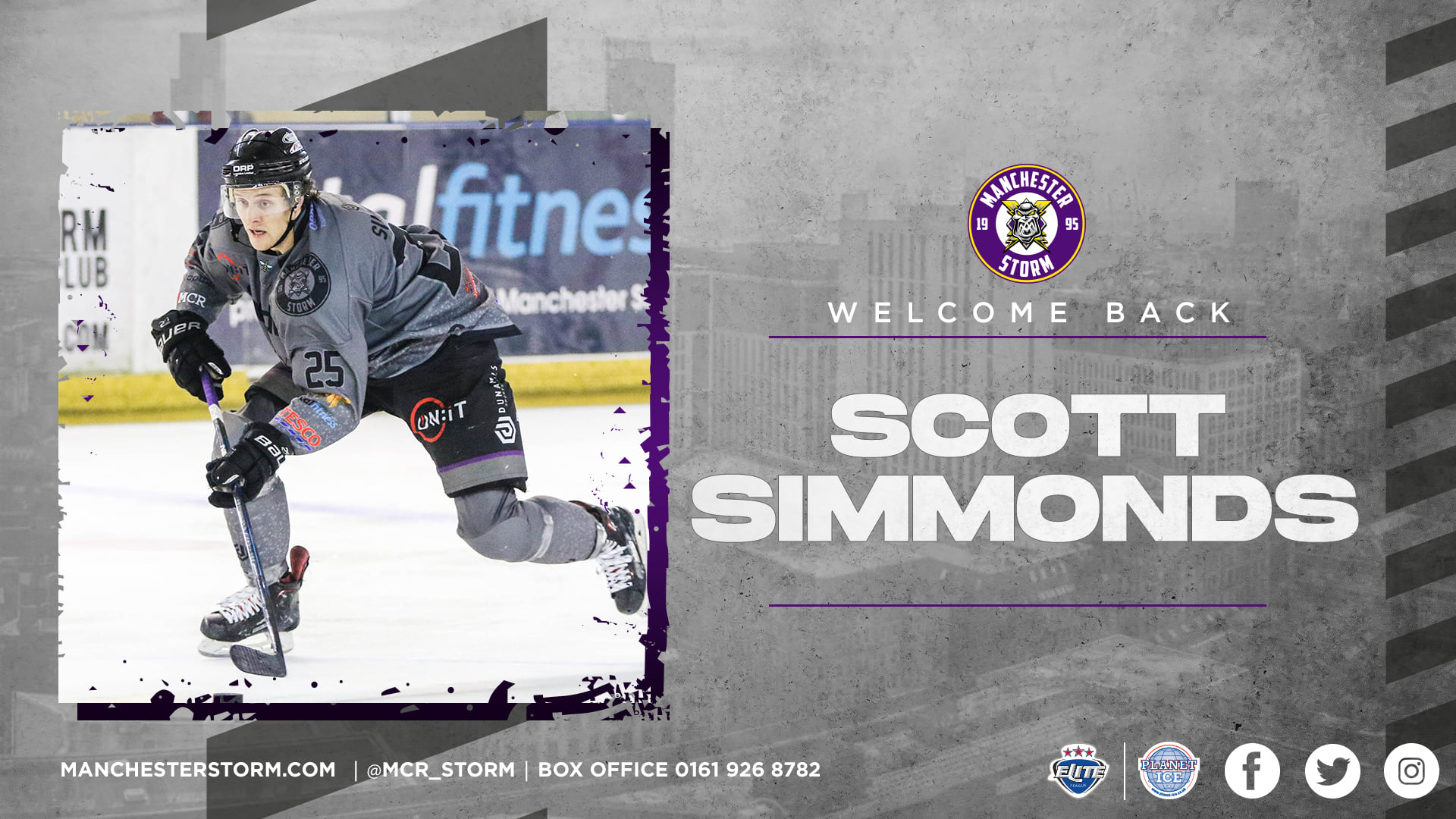 ⛈️ | Manchester Storm are delighted to... - Manchester Storm | Facebook