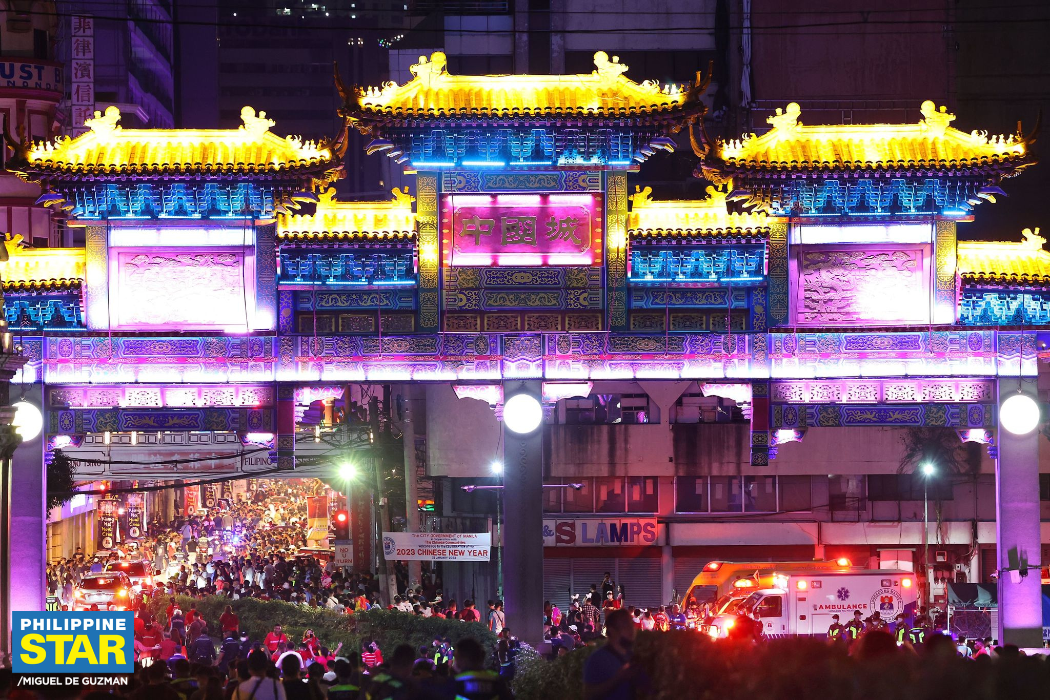 Philippine Star - TARA, BINONDO? ️ Thousands of individuals walk ...