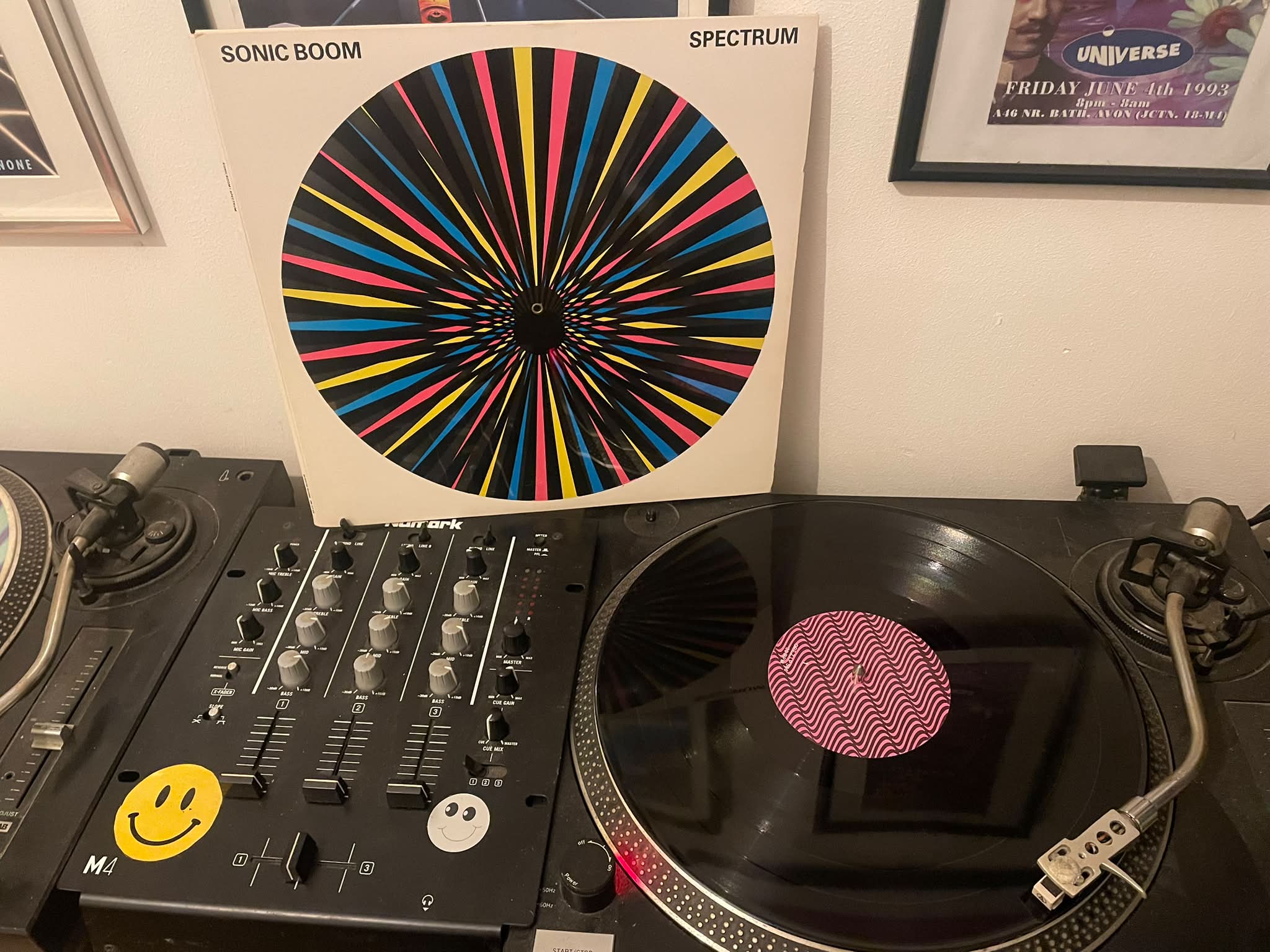 Sonic Boom's 1990 album Spectrum on vinyl