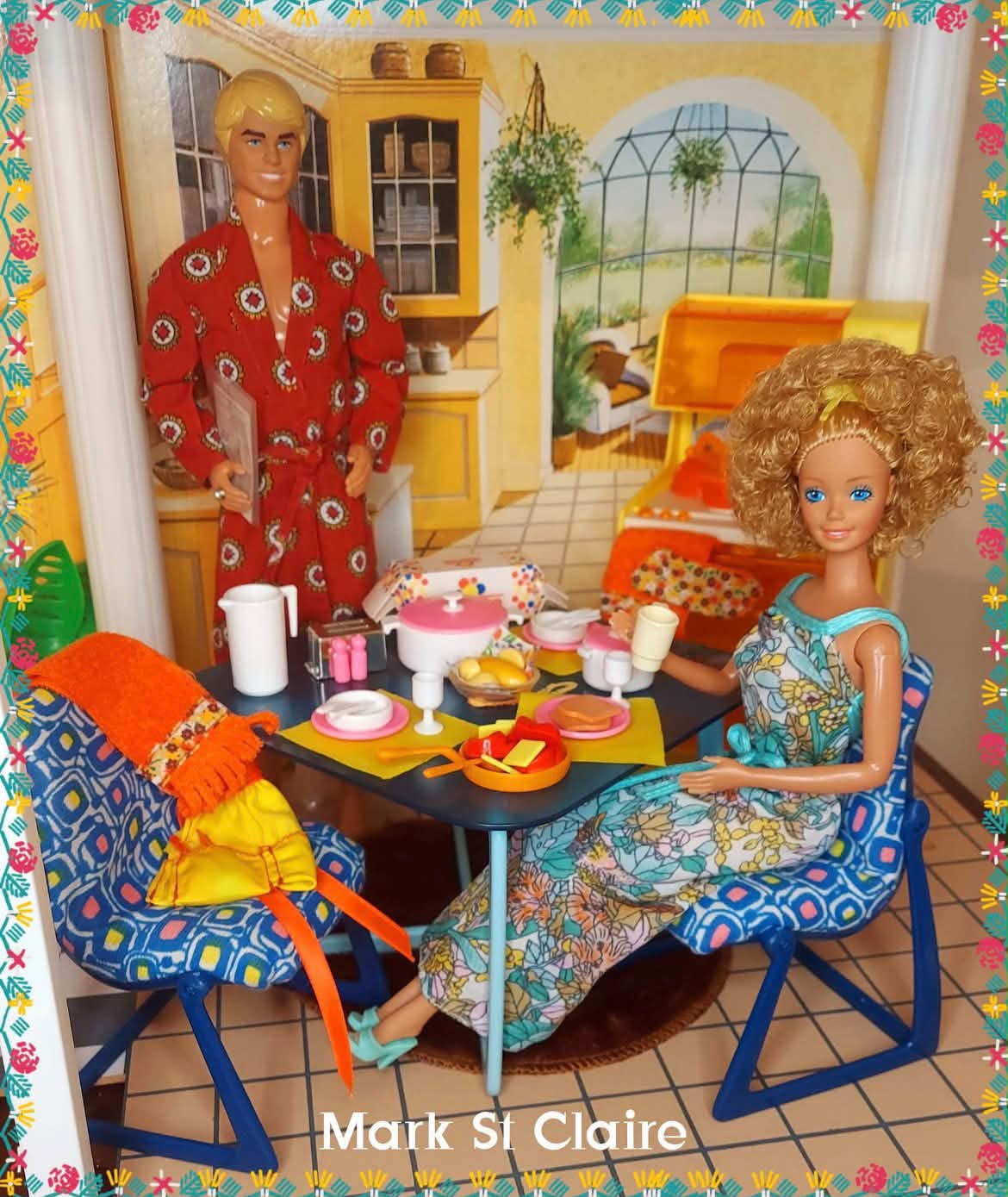 ヴィンテージ　アメリカ　ドリームキッチン　バービー ブライス The 1978 Barbie Dream Furniture Collection Refrigerator / Freezer!