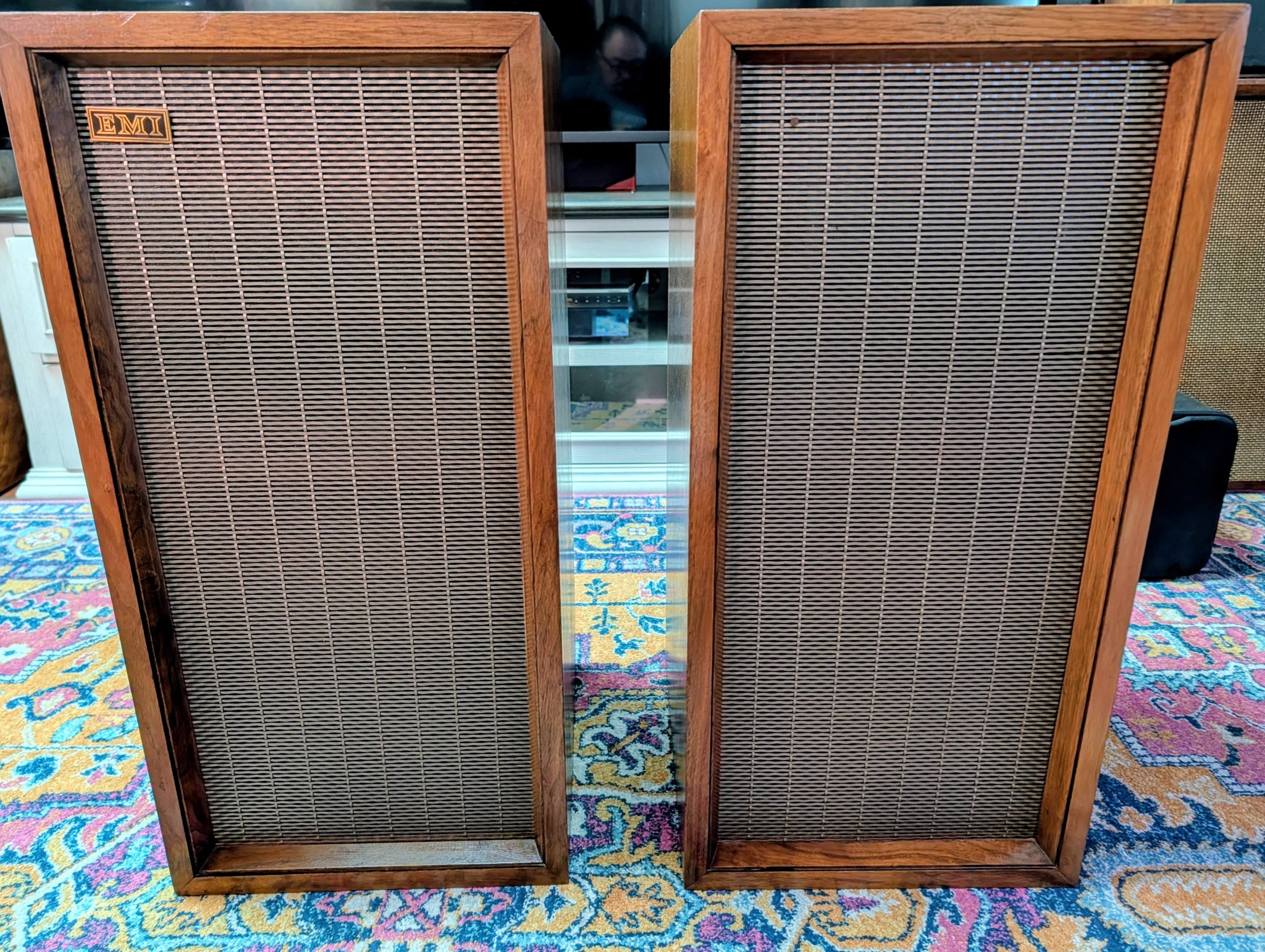 What are the specs and sound quality of vintage Emi Z11A speakers?