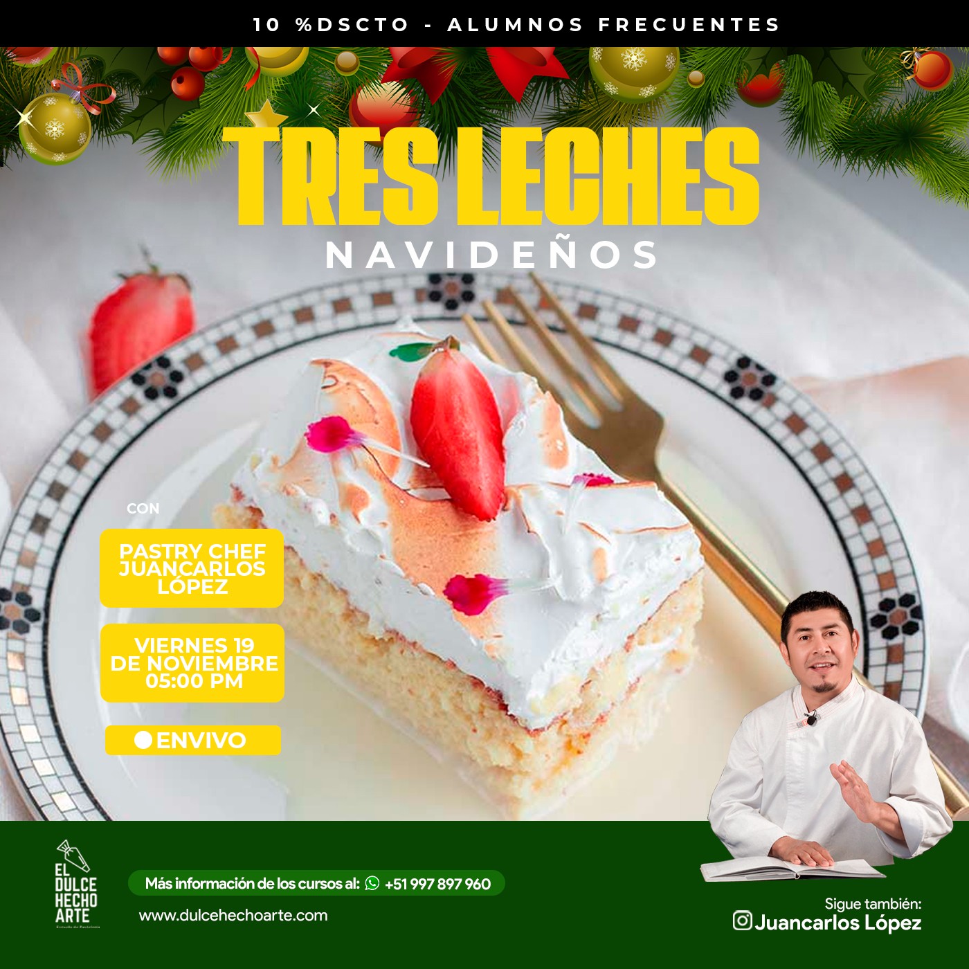 Tres Leches Navideños | Facebook