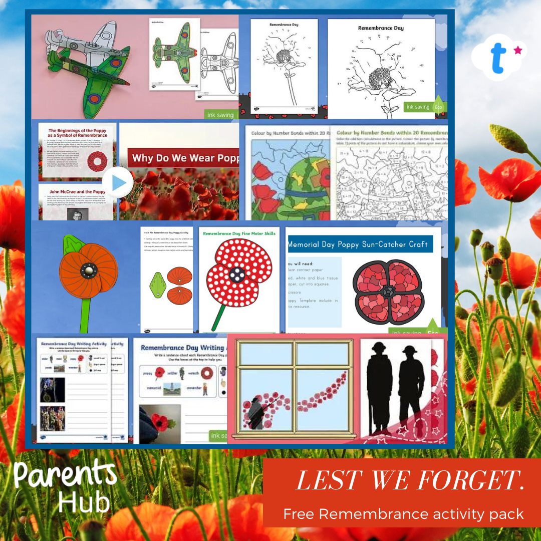 Twinkl Parents - Access this Remembrance Day Activity Pack...