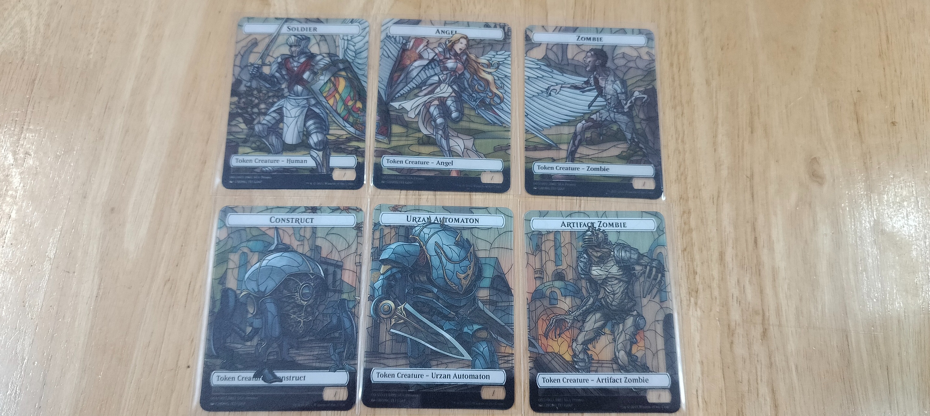 mtg SEA Exclusive token เป็น token พลาสติค South east asia ตอนชุด 