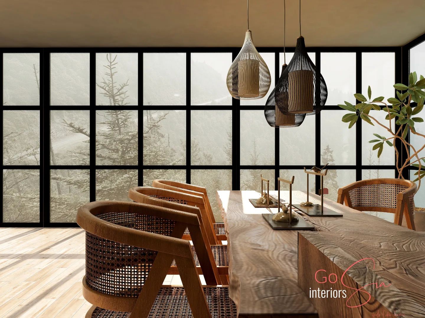 GoSia Interiors - In interior design, creating a focal...