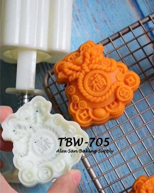 Alex San 烘焙器具网 Tbw 705 Rm28 00 Pc 预购年1片150gm新款福袋月饼模pre Order 150gm Money Bag Mould 现货3套 Facebook