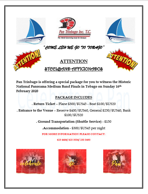 Pan Trinbago Come Leh We Go To Tobago Pan Trinbago Facebook tobago pan trinbago