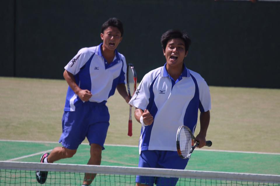 日本体育大学ソフトテニス部 - 全勝！村田・三木ペア | Facebook