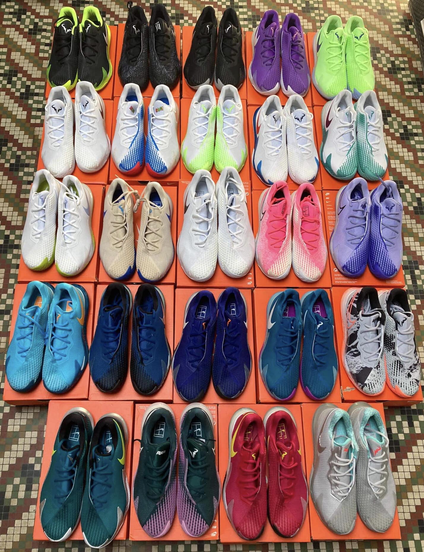 Exclusive and only available with us: The new Rafa Nadal shoe