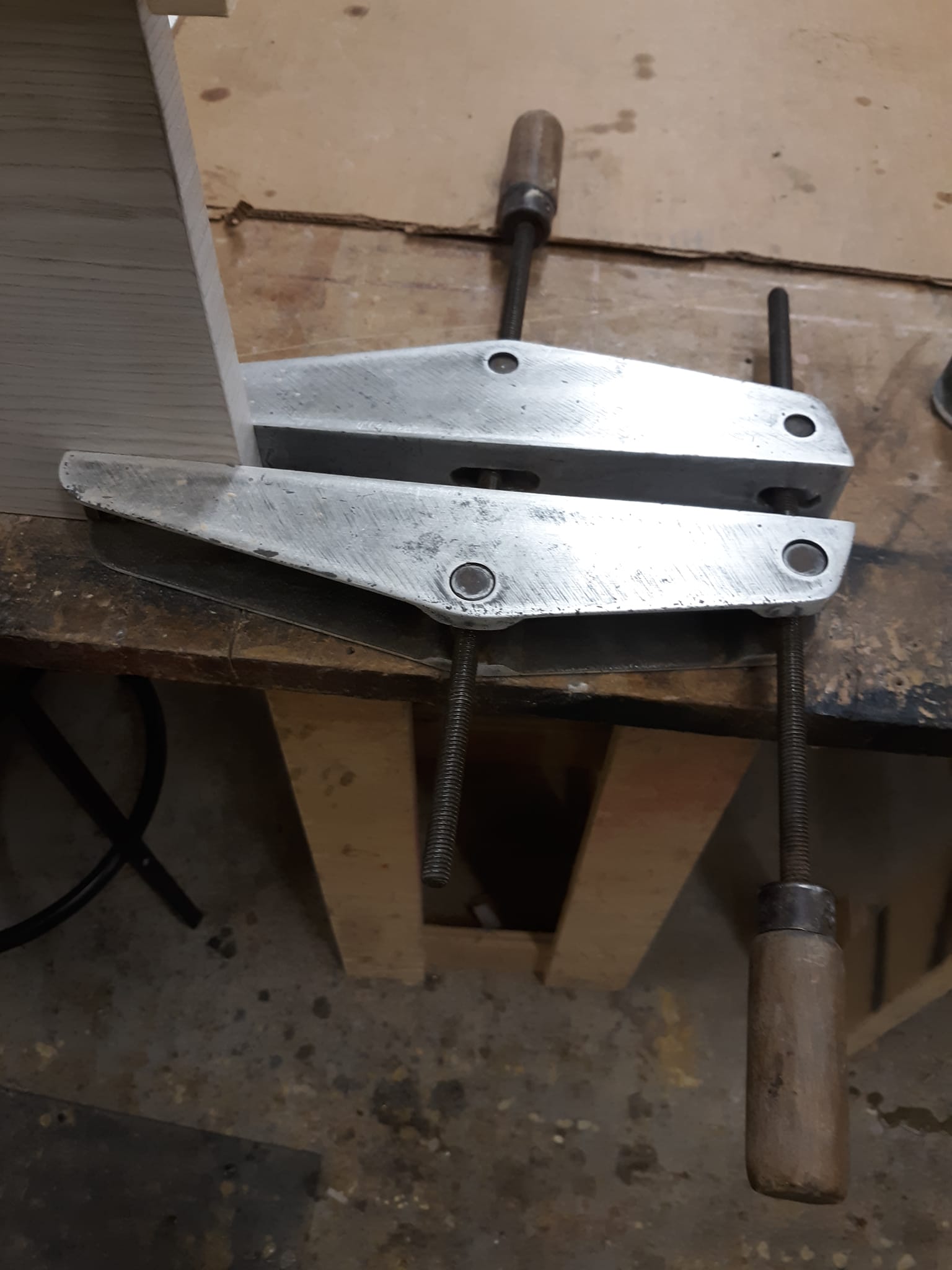 Wetzler Clamp Co. aluminum number 12 clamps history?