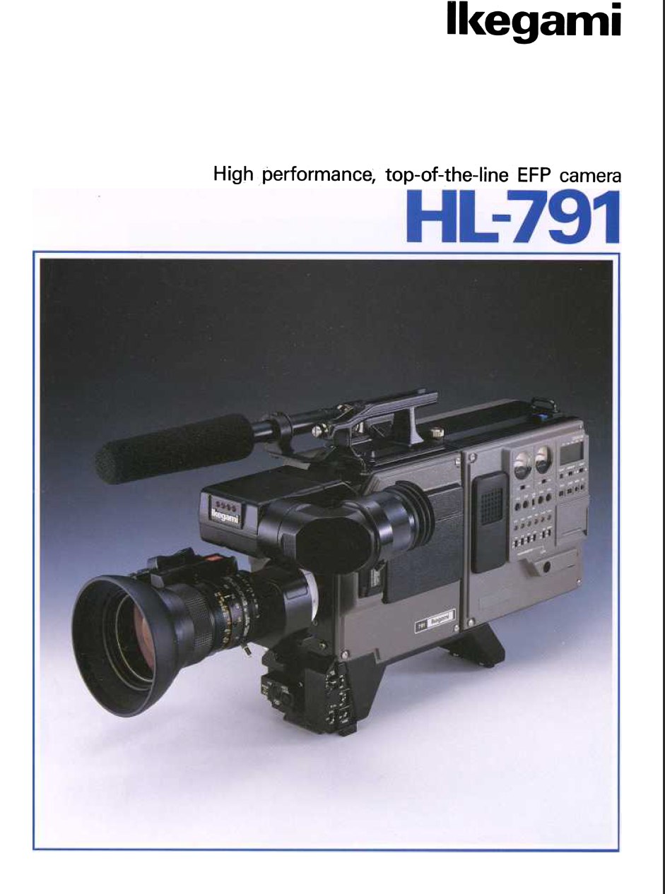 What can you tell me about the Ikegami 79E camera?