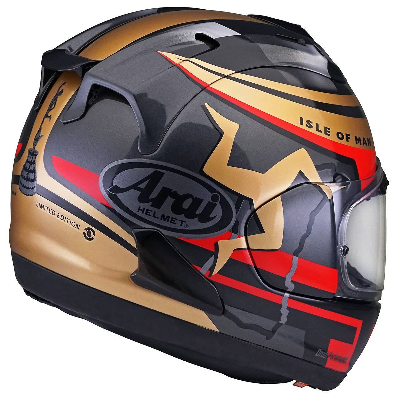 Arai RX-7V IOM TT 2020 Limited Edition Motorcycle Helmet The New