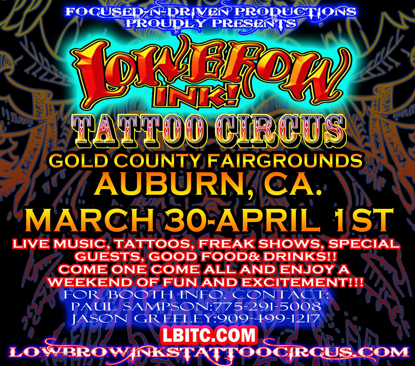 Lowbrow Ink's Tattoo Circus
