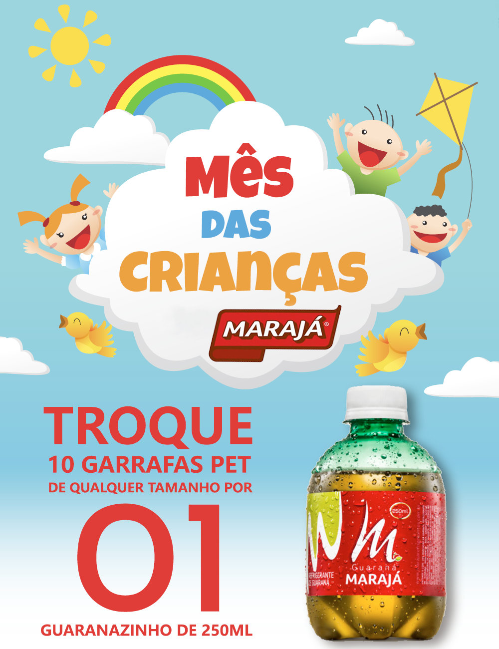 A campanha junte e troque da semana... - Refrigerantes Marajá