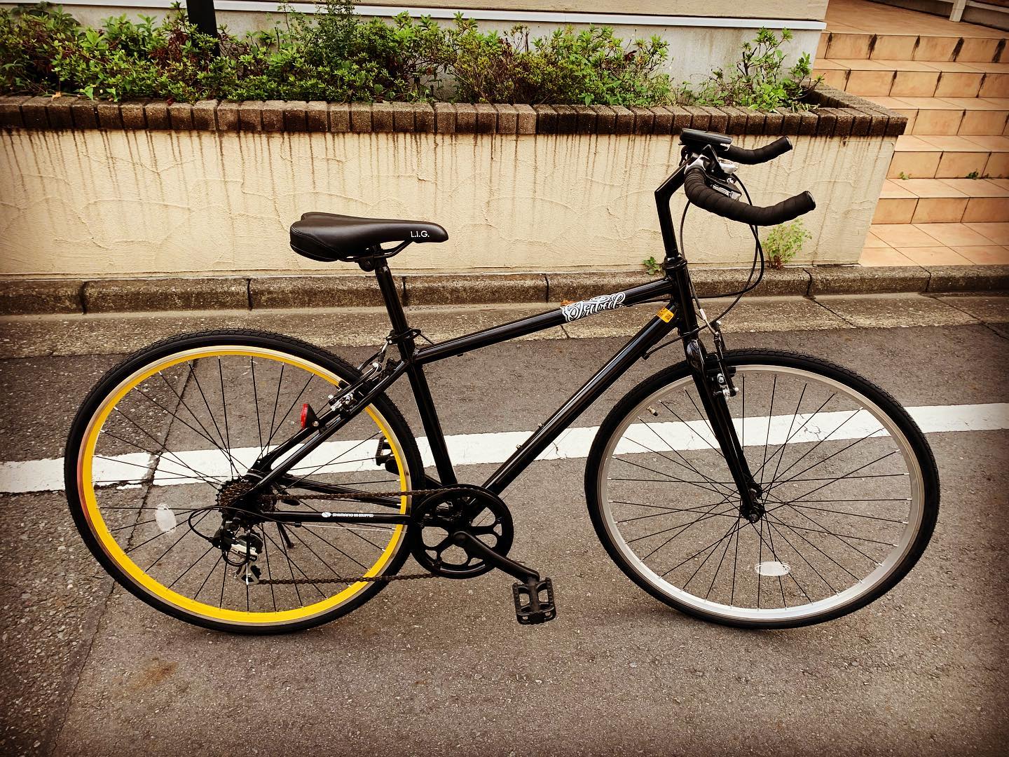 Back-on - 最近買った激安クロスバイクを仕事の合間にちょいカスタム 
