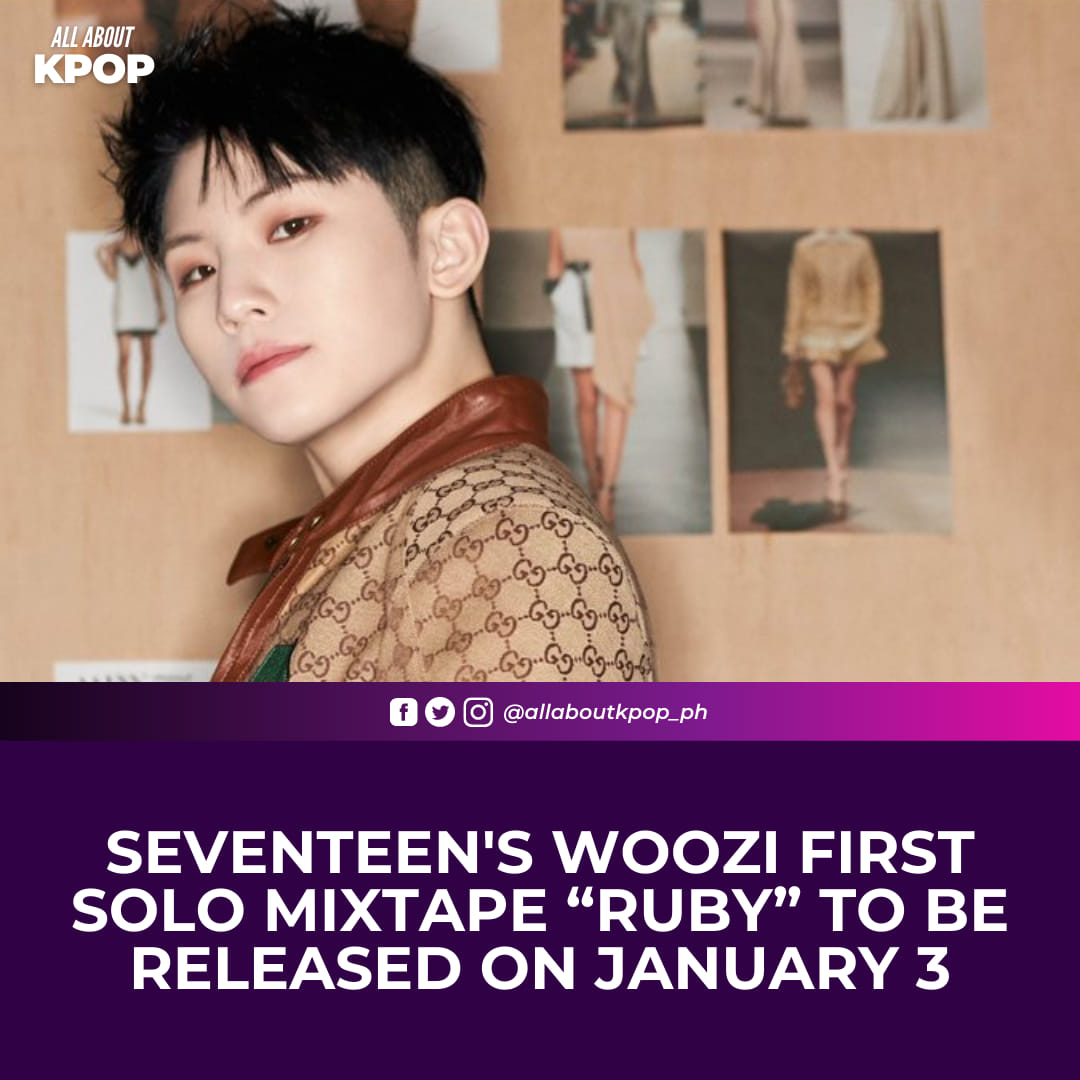 WOOZI Mixtape 'Ruby' 🎧2022.01.03 6PM (KST) #WOOZI #우지 #Ruby #루비