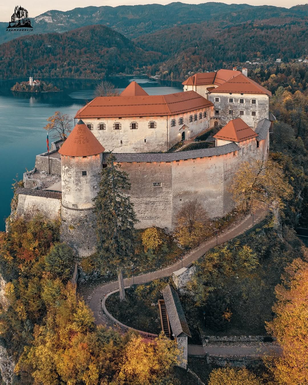 Architecture of the most beautiful castles in the world | 🏰Bled Castle ...