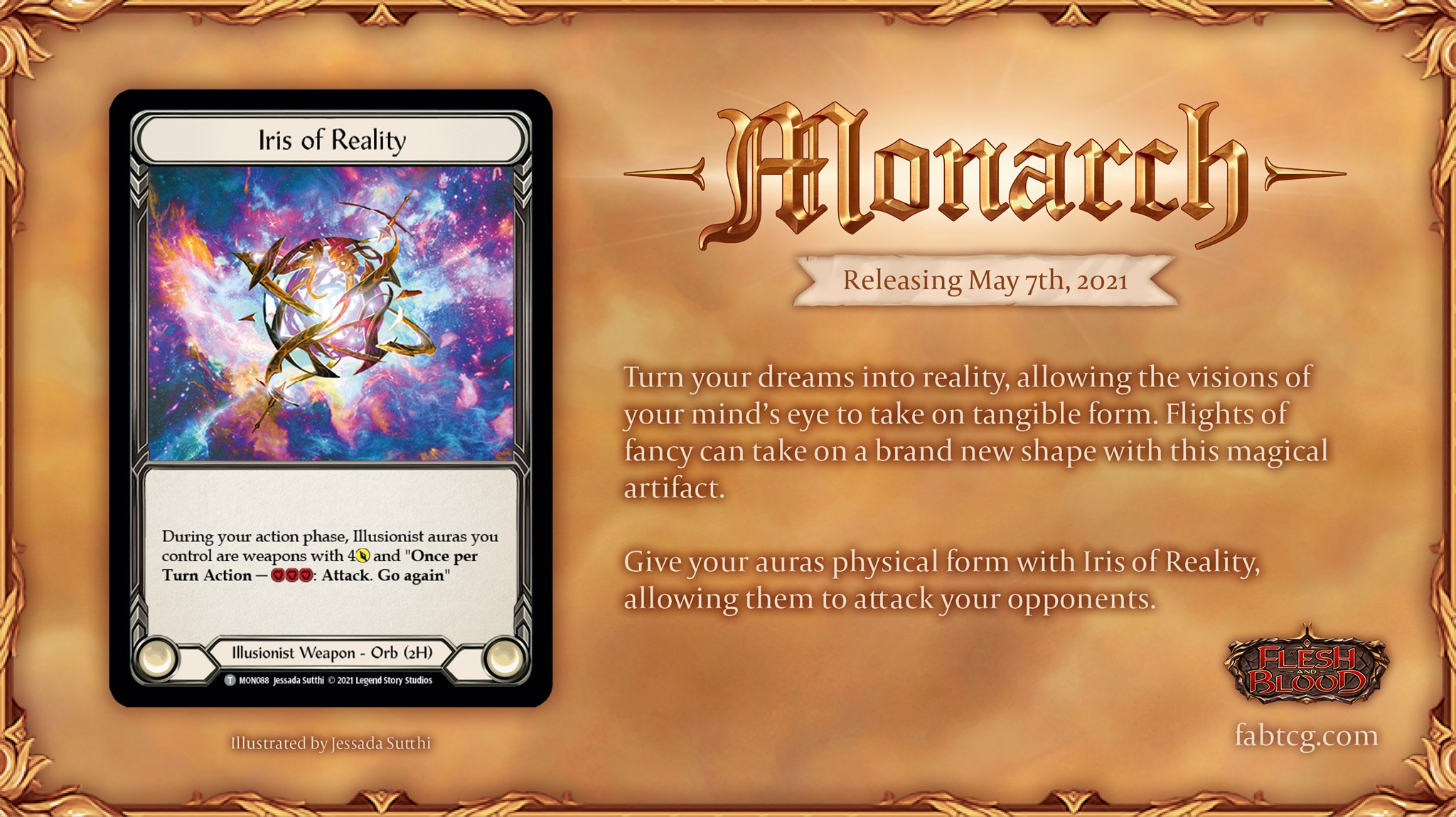 その他 Flesh and Blood Iris of Reality CF Card Merchant is proud to bring you Flesh and Blood spoiler Iris