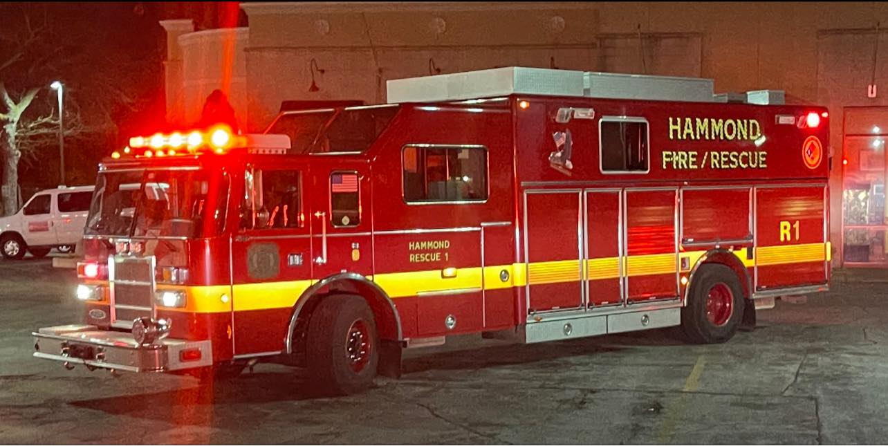 The Rescue lit up at night and a... - 101 Awesome Fire Trucks | Facebook