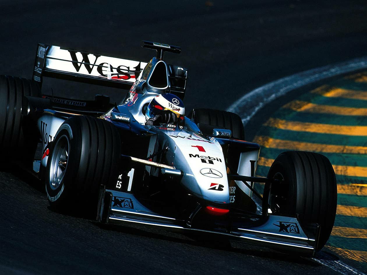 Hakkinen wins at Interlagos #OnThisDay in 1999 🏆 #McLaren #F1 #Mika