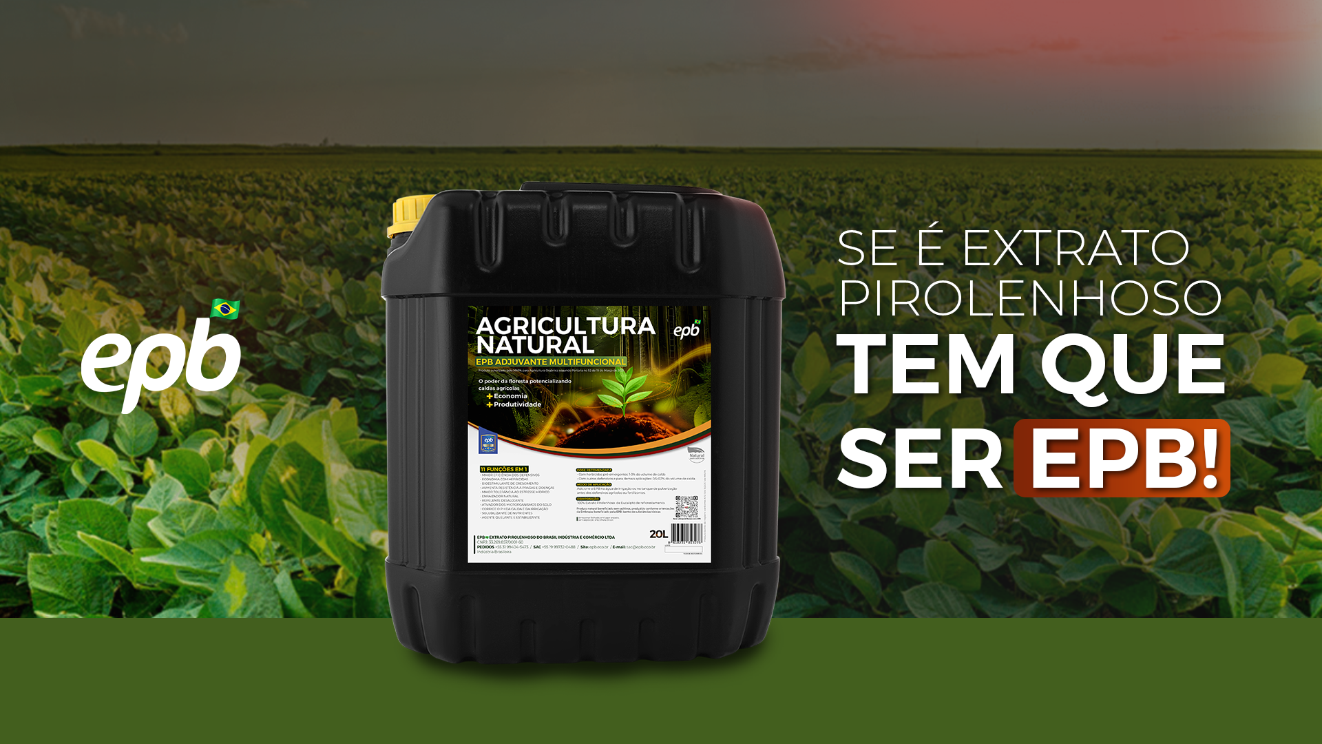 EPB Extrato Pirolenhoso do Brasil | Ouro Fino MG