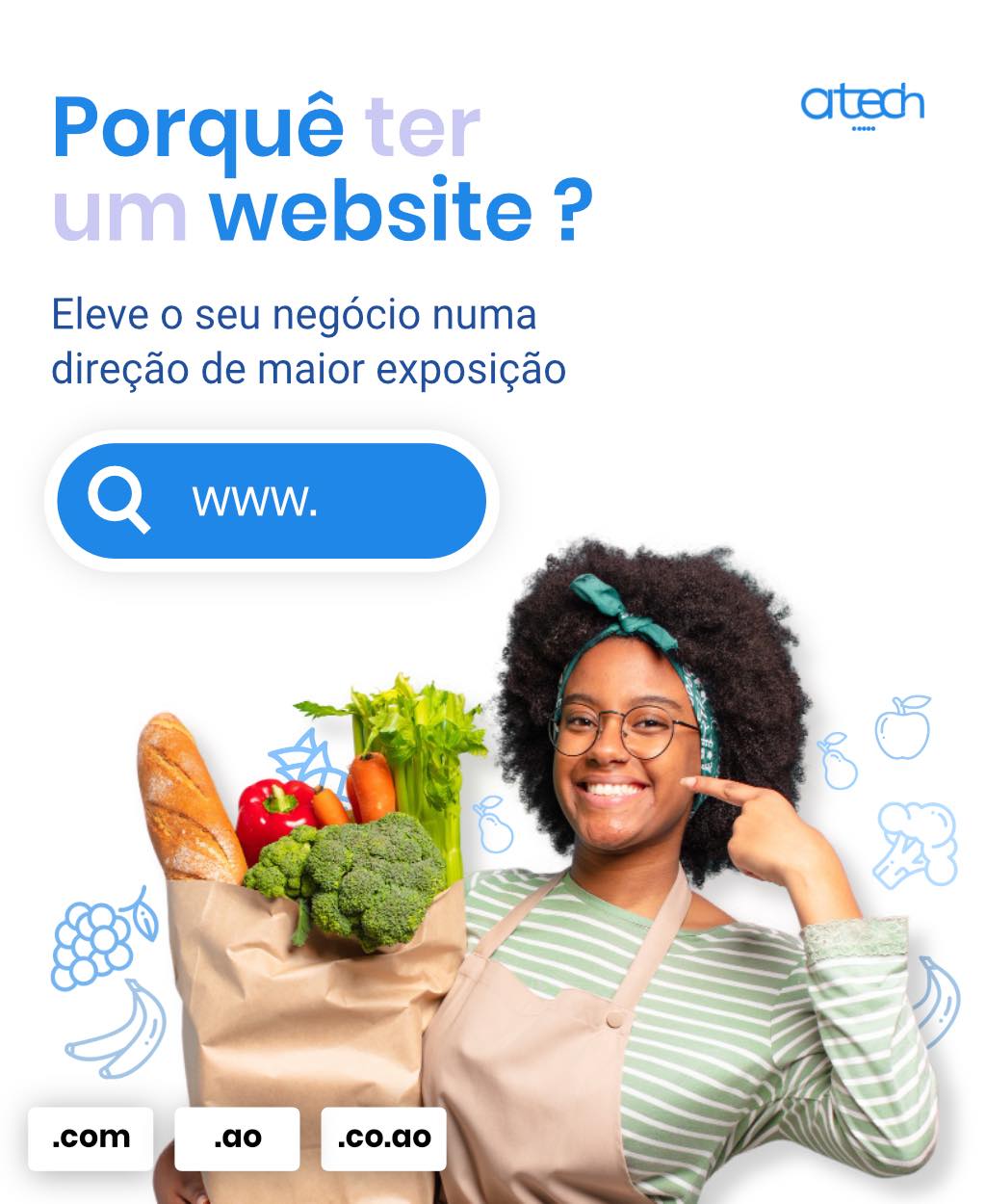 Diariamente são criados cerca de... - Atech-Angola Technology