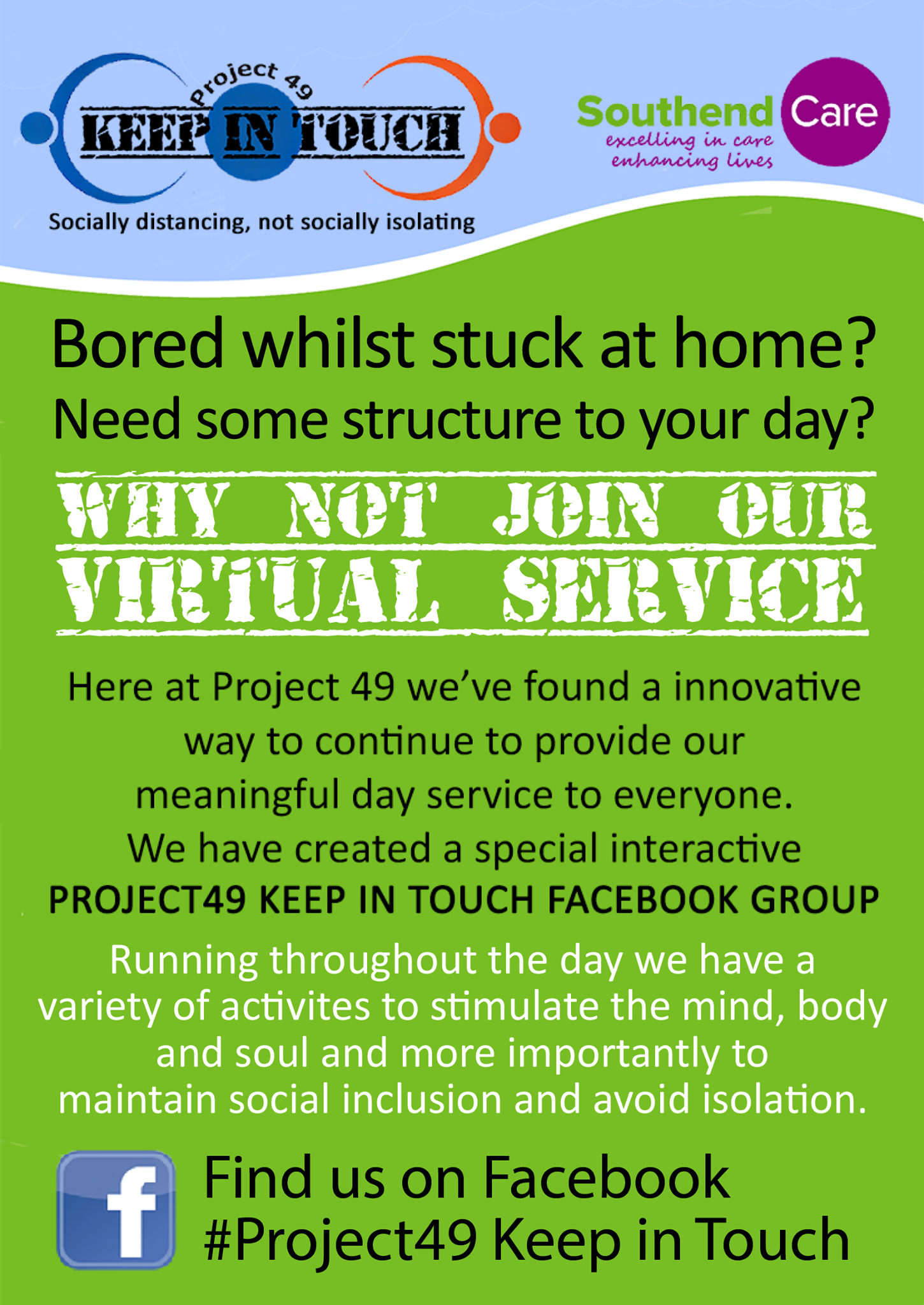 Project 49 - Please join our keep in Touch group and join... | Facebook