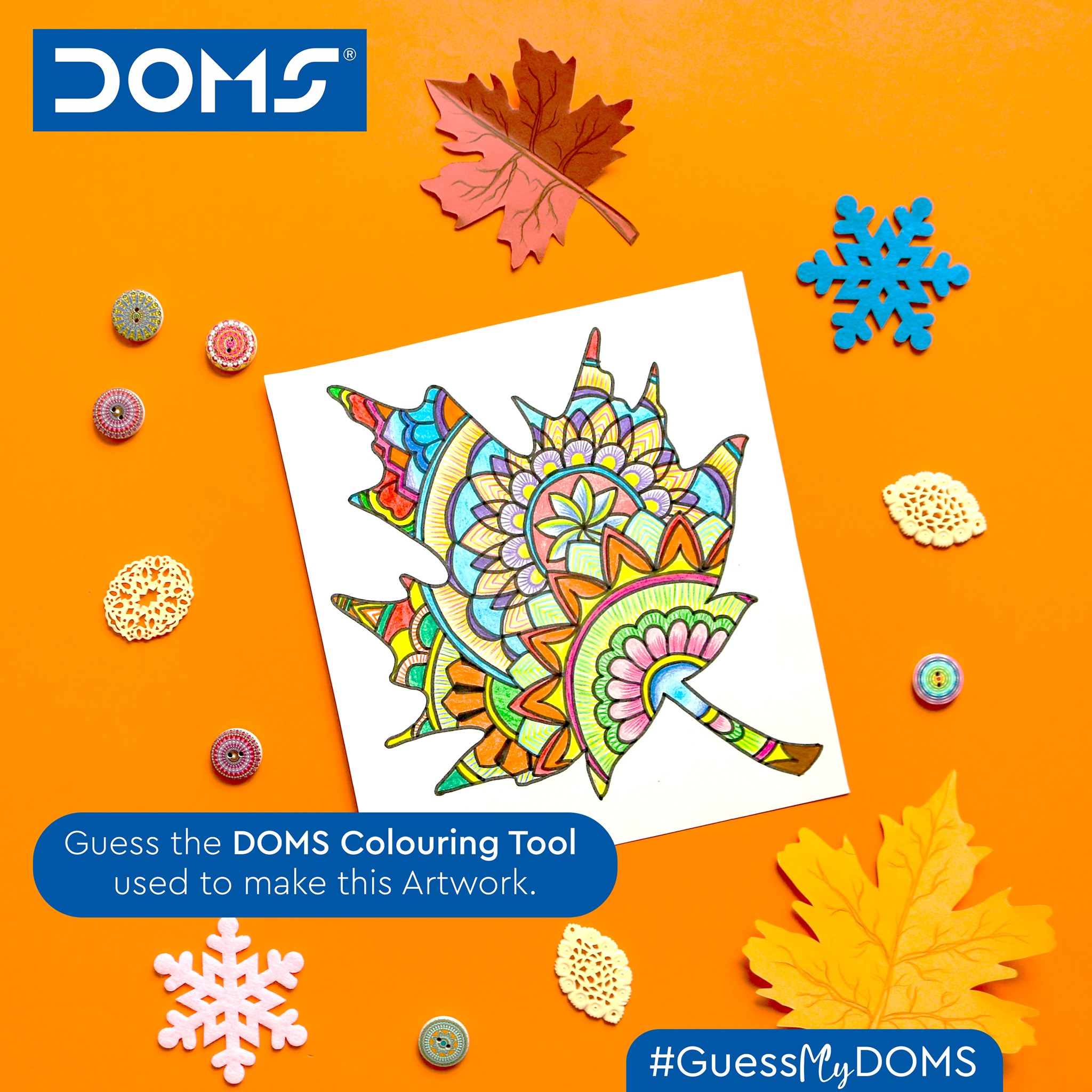 DOMS - Guess the DOMS Colouring Tool used to make this... | Facebook