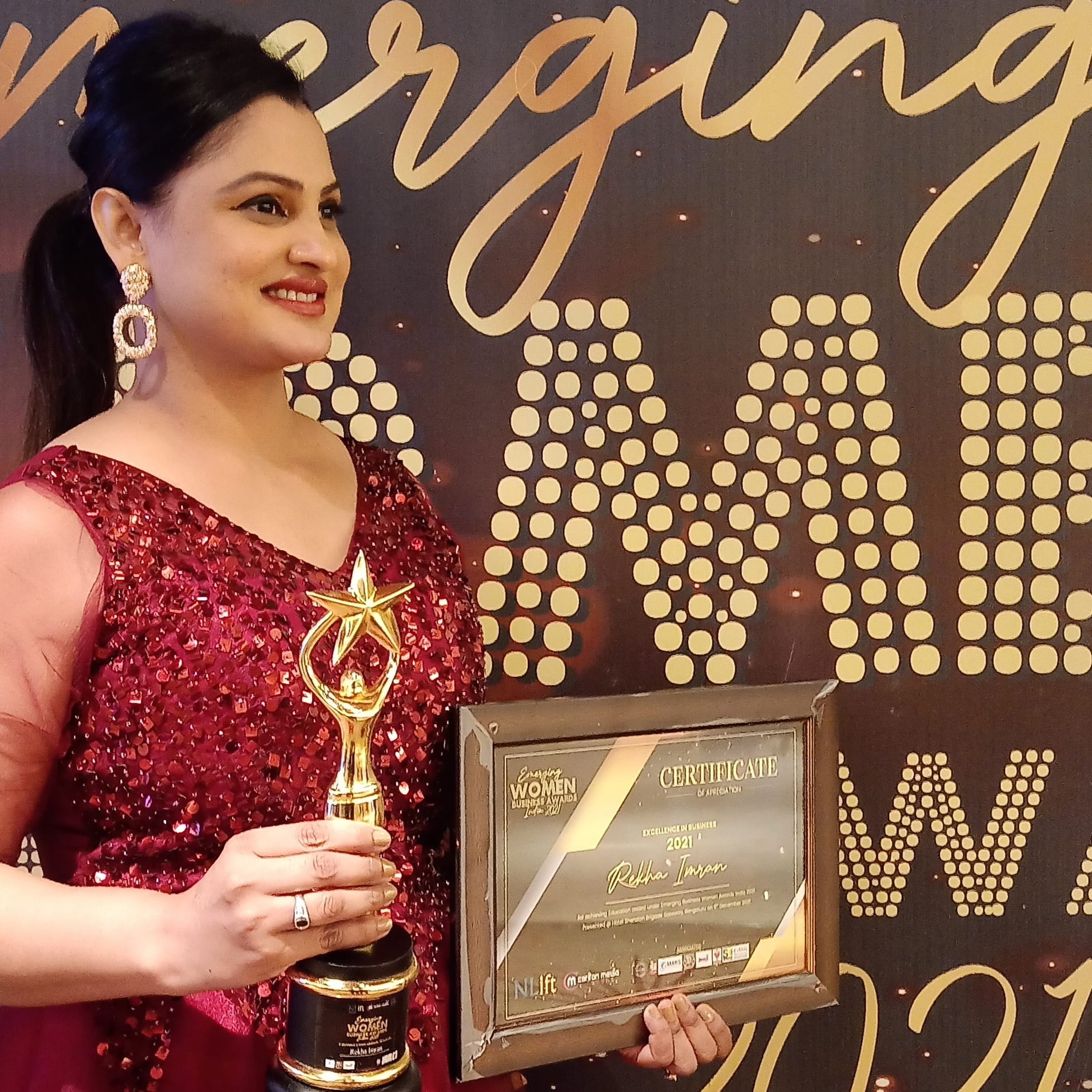 Ms Rekha Imran Founder & President of... - Goldwings Aviation