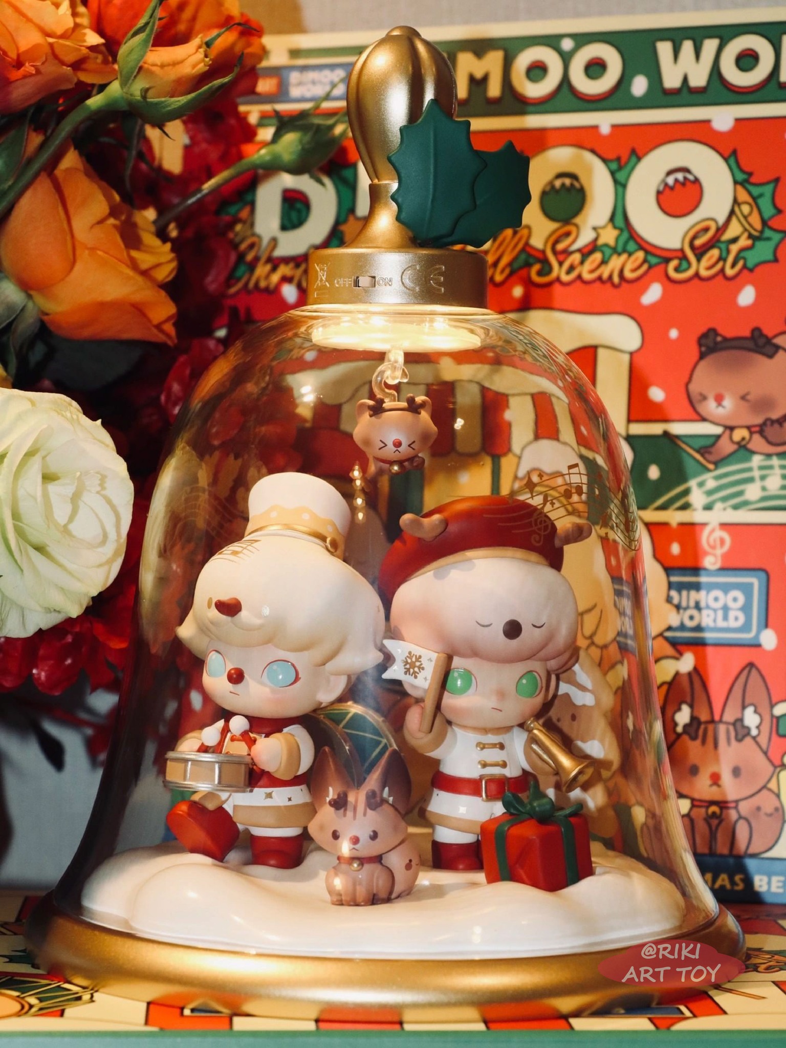 Riki Art Toy - DIMOO CHRISTMAS BELL SCENE - CẢM NHẬN TỪNG... | Facebook