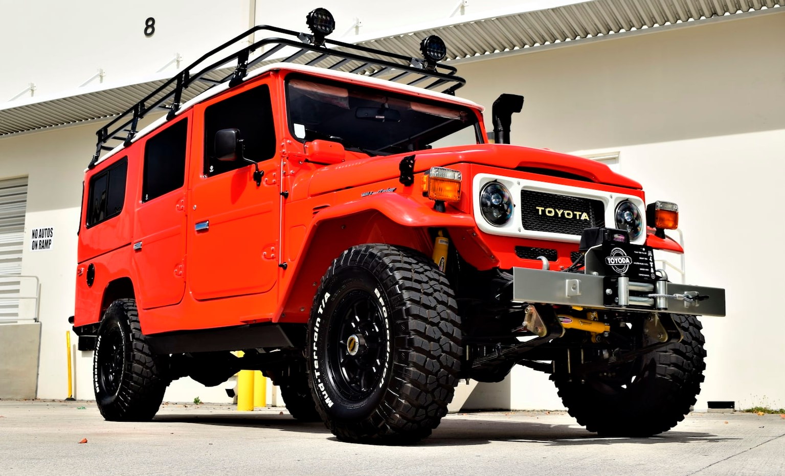 No task is too tough for this one. 1974 Toyota FJ-40 Land Cruiser