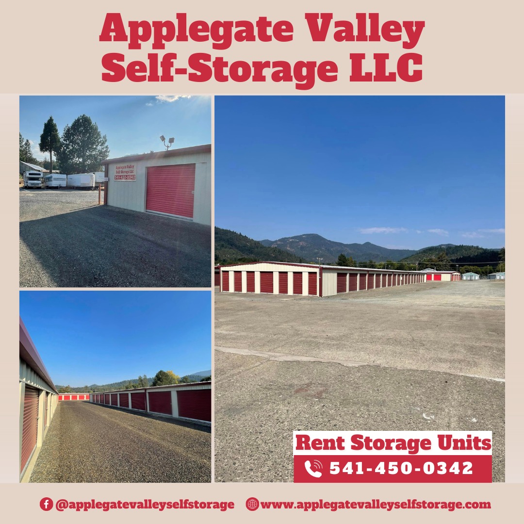 Applegate - Moving made easy! Applegate Valley Self Storage offers ...