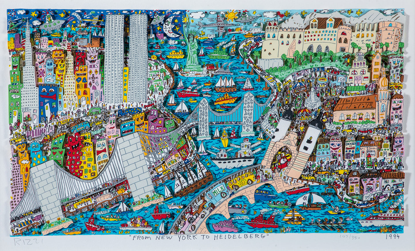 本 James Rizzi The New York Paintings