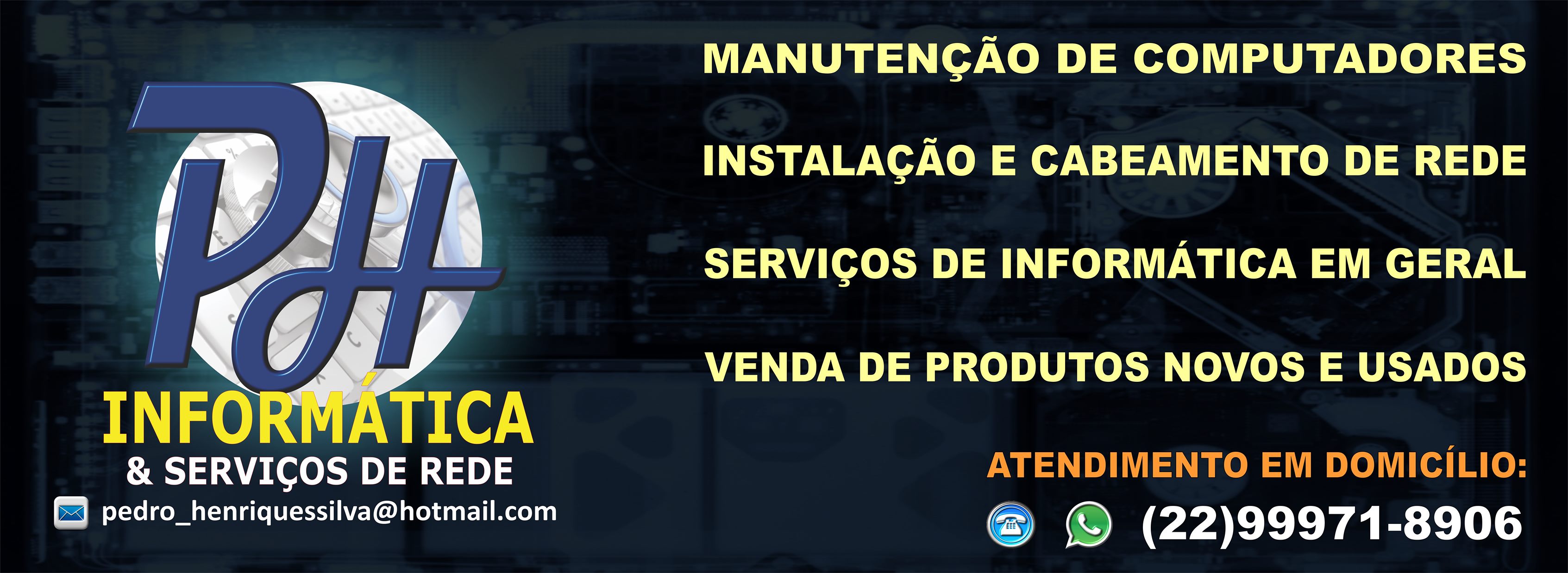 Pedro Henrique - Serviços de Informática - Home